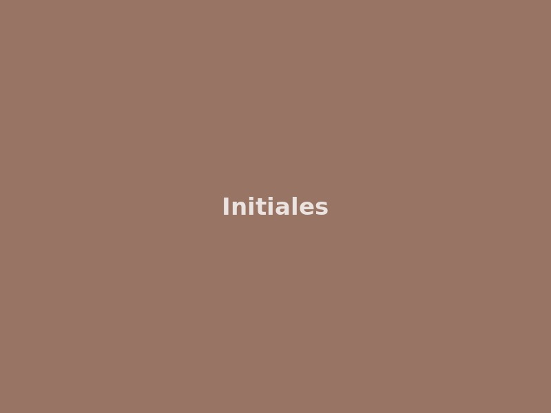 Initiales — Lettres XL à poser