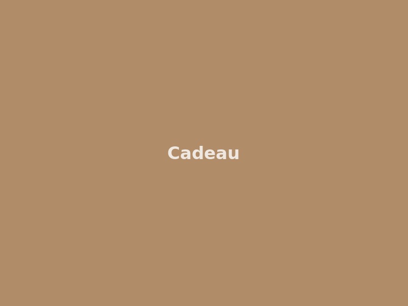 Cadeau — Étiquettes de paquets